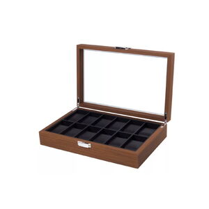 986 Edelwolle Barna fa óratartó 12db órának